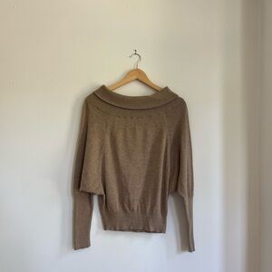 Halston Cowl Neck Sweater